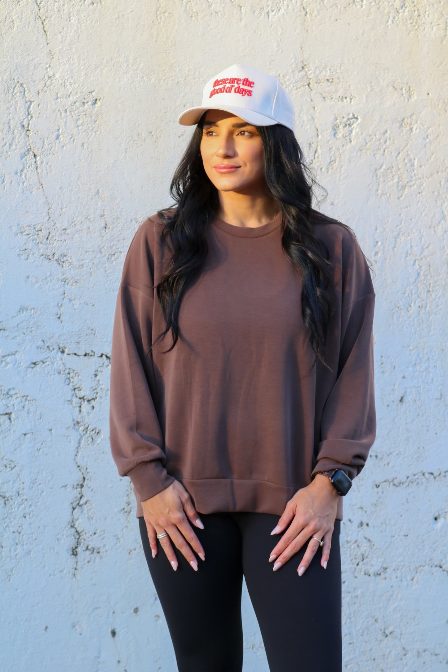 Espresso Air Scuba Crewneck