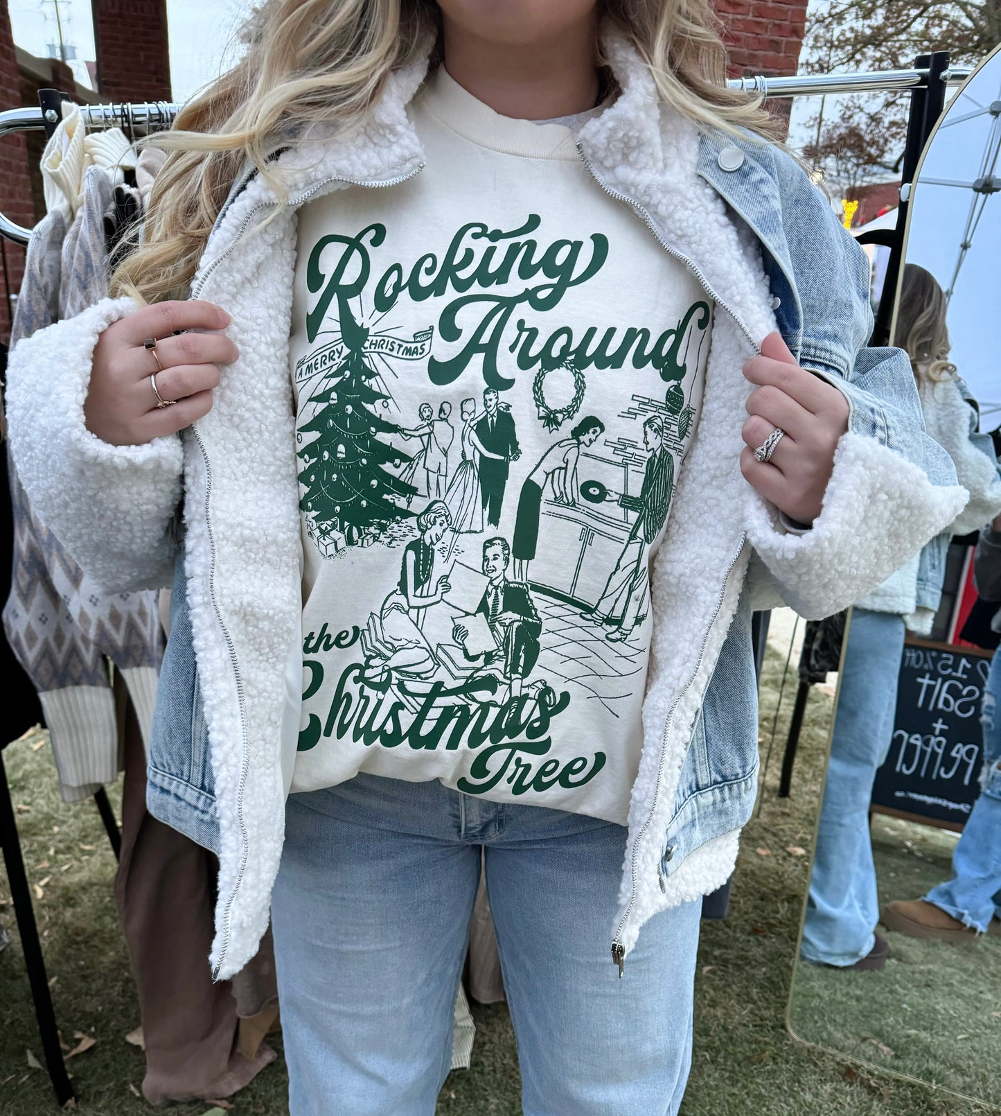 Rocking Around The Christmas Tree Tee