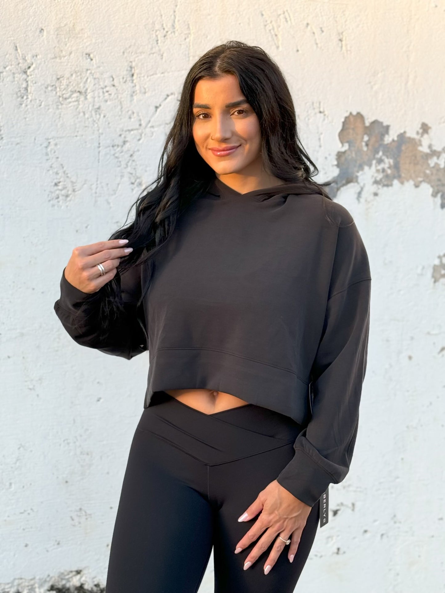 Ash Black Hoodie