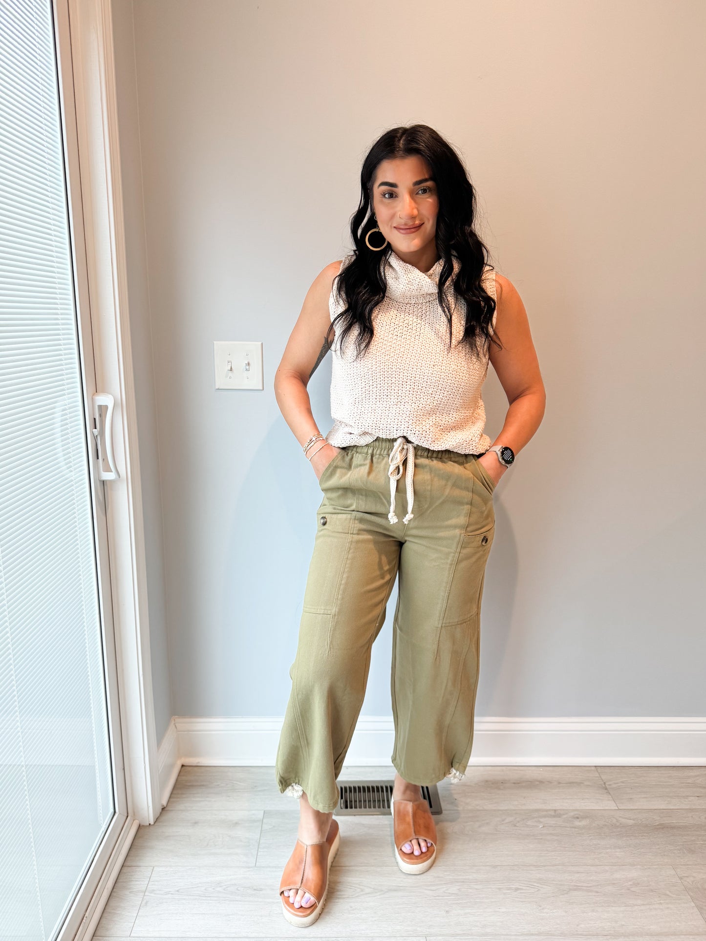 Olive Cargo Pants