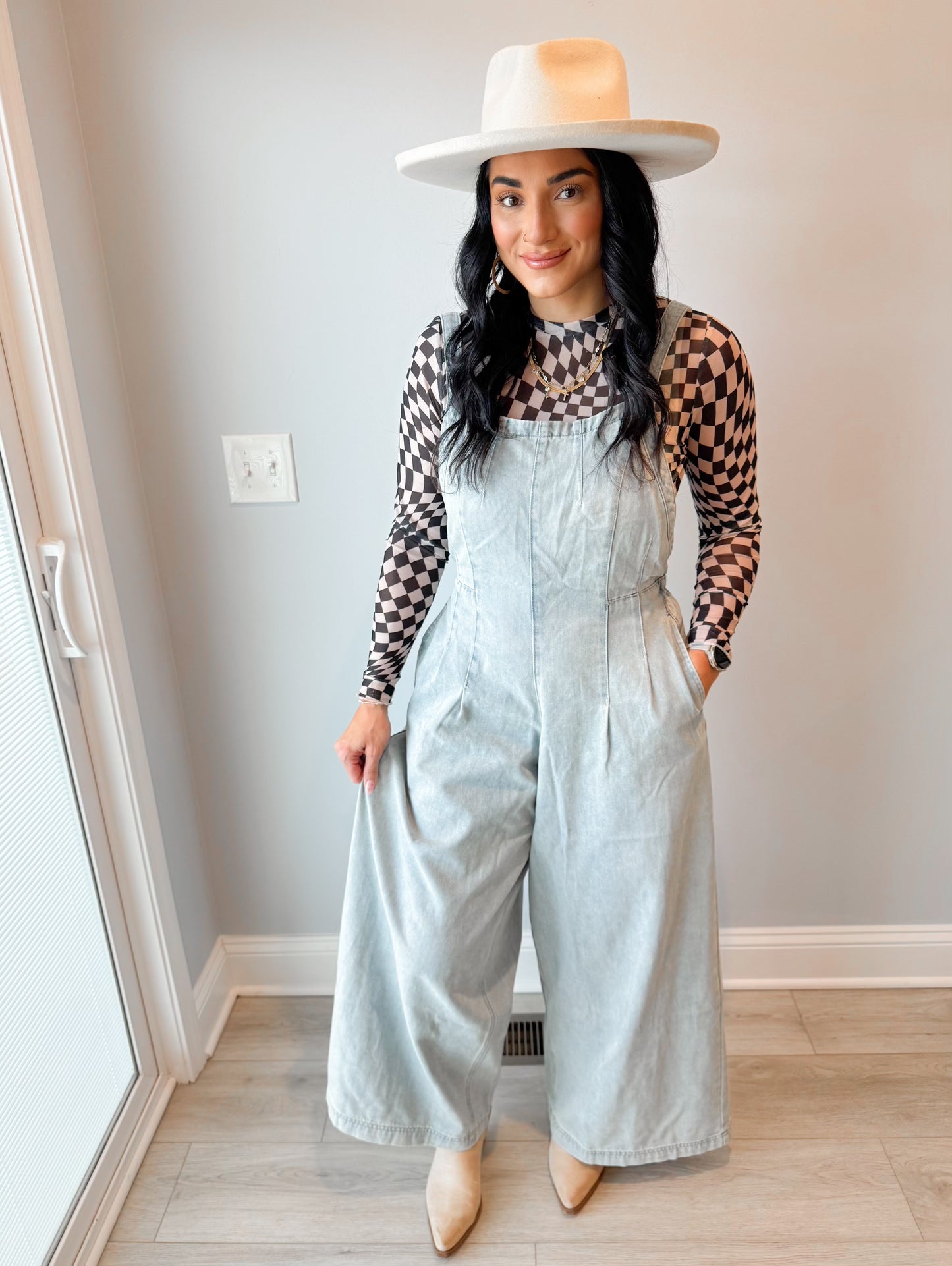 Willow Denim Jumpsuit