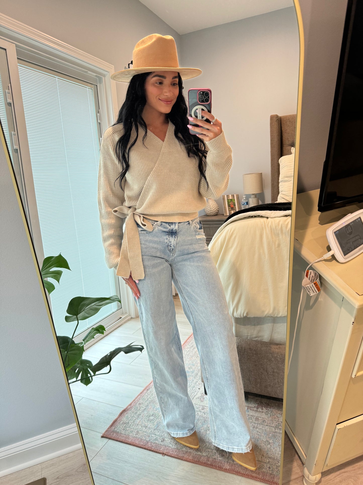 Ella Oatmeal Sweater