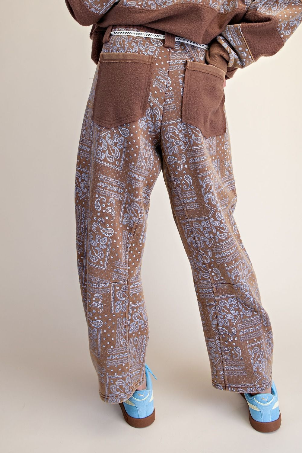 Mocha Bandana Pants