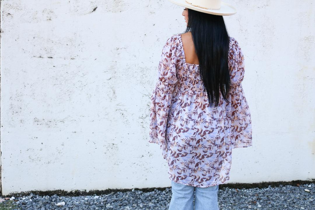 Madison Floral Flowy Top