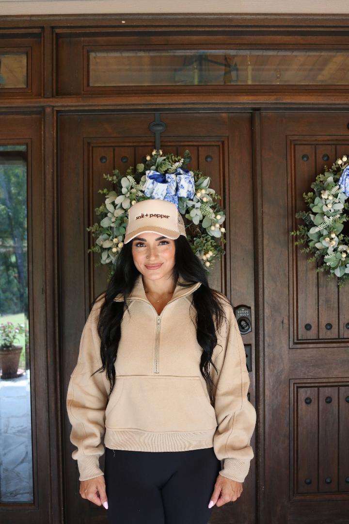 Chai Funnel Neck Half Zip
