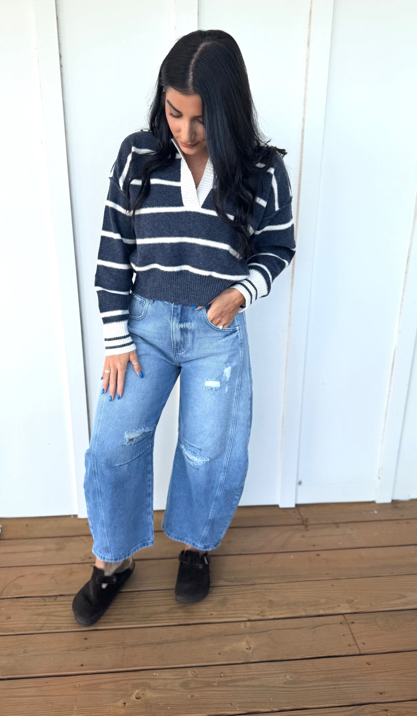 Slouchy Barrel Jeans