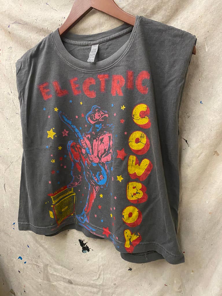 Electric Cowboy Boxy Top