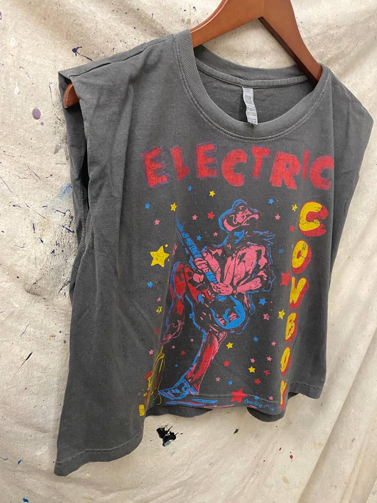 Electric Cowboy Boxy Top