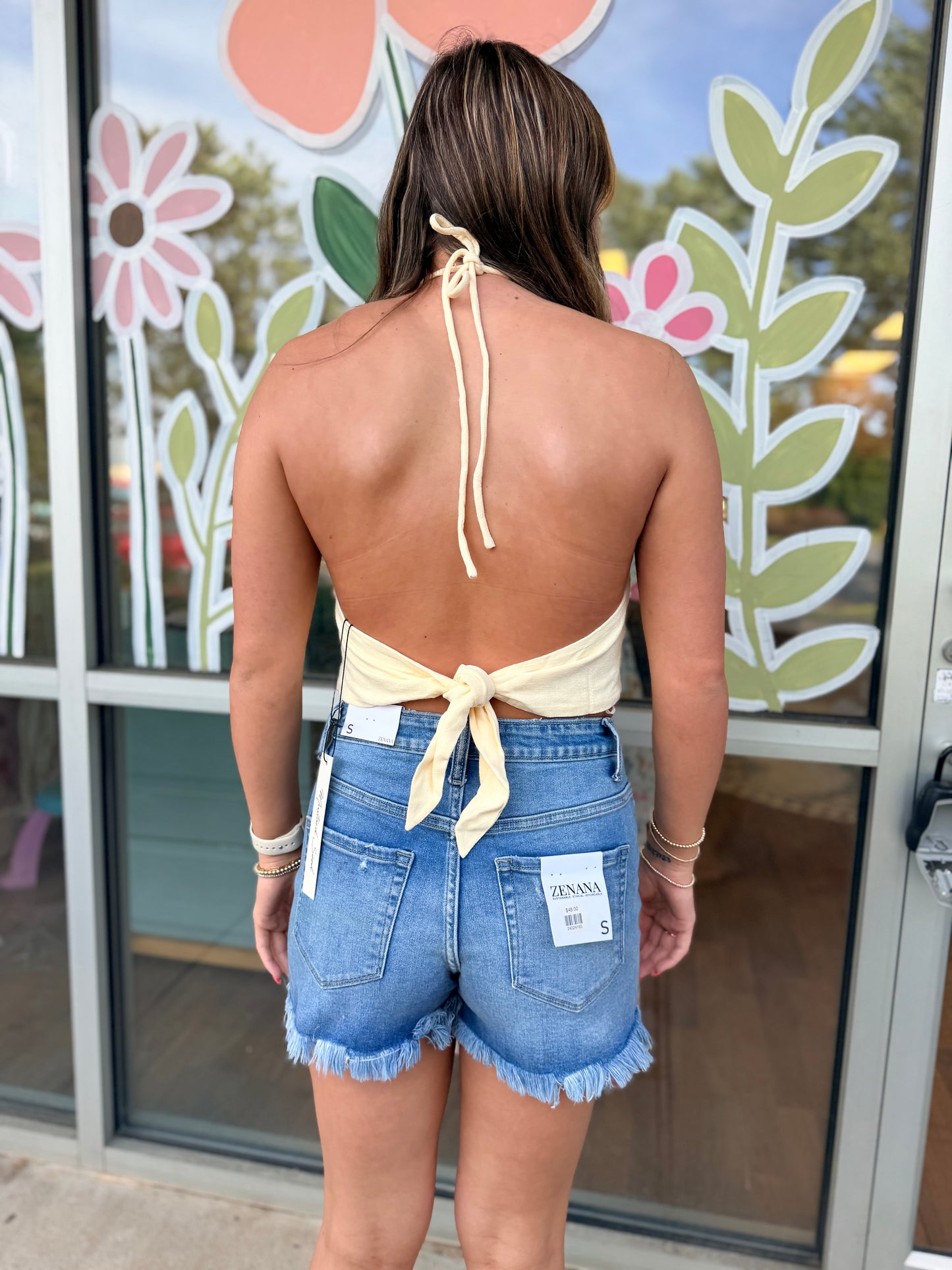 Sweet Magnolia Halter Top