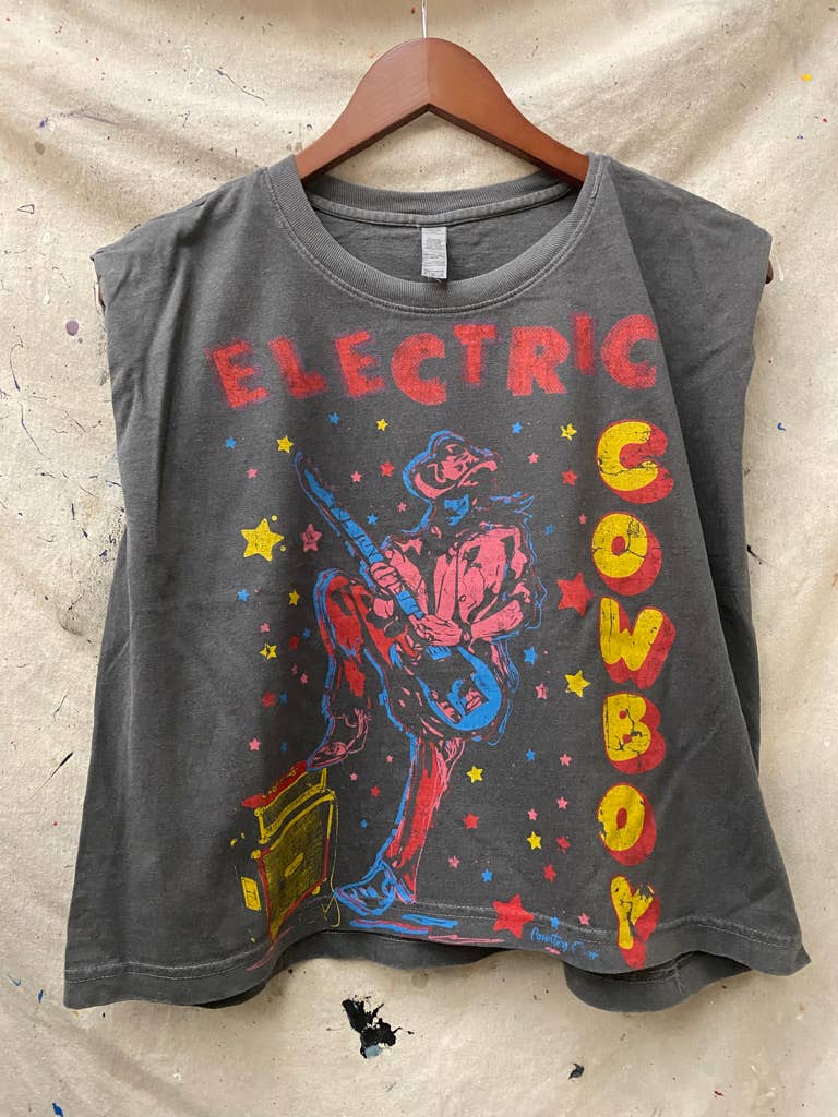 Electric Cowboy Boxy Top