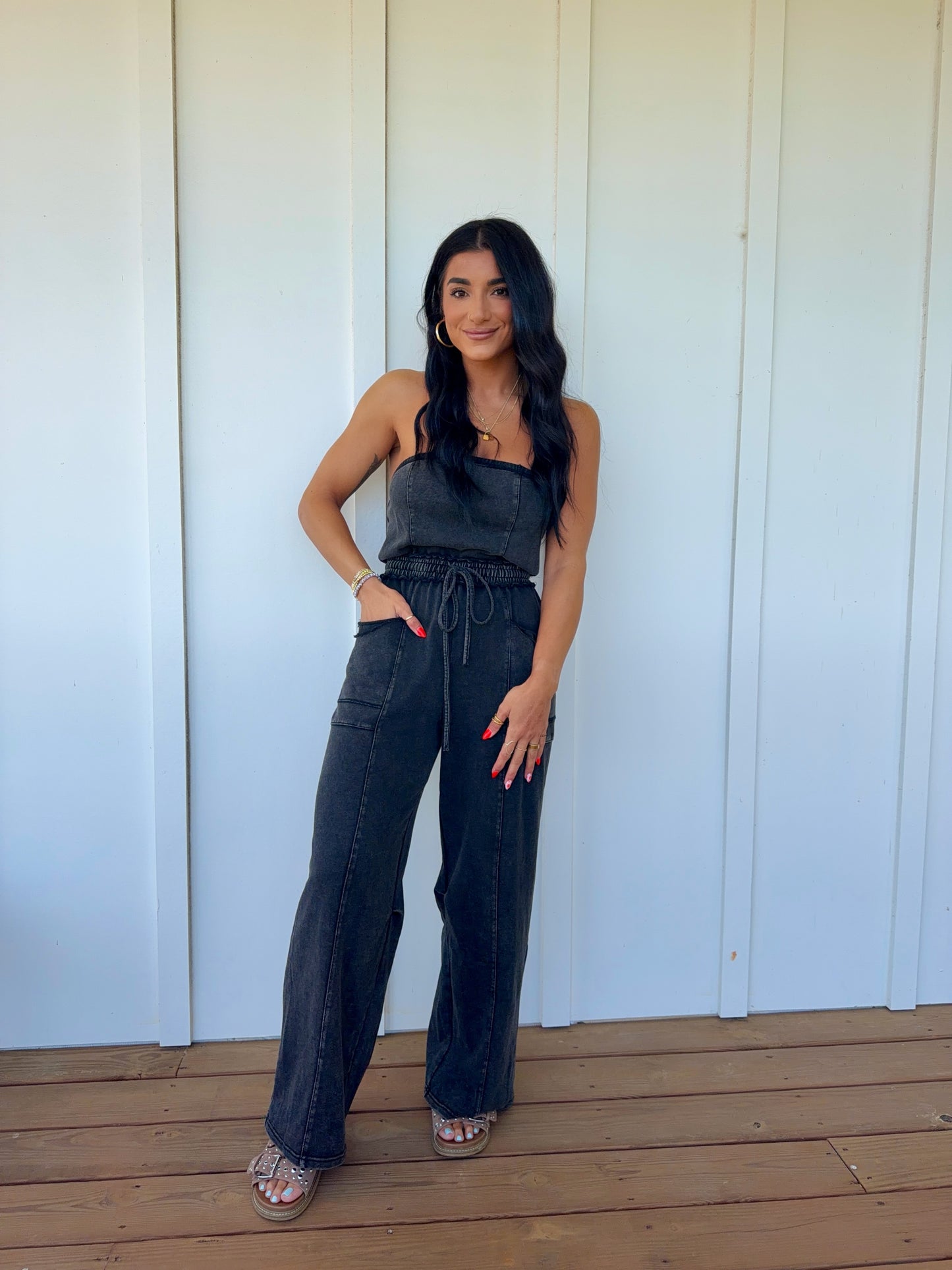 Ash Smoke Jumpsuit