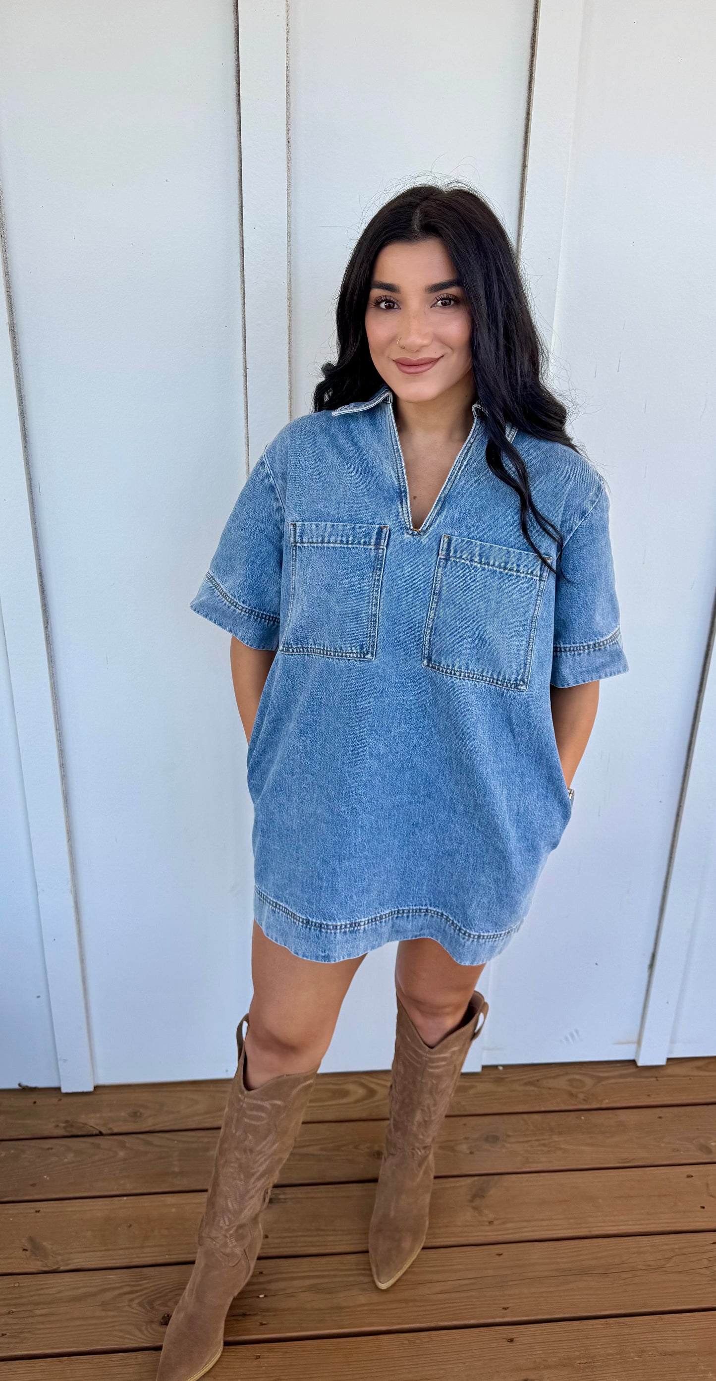 Denim Dress