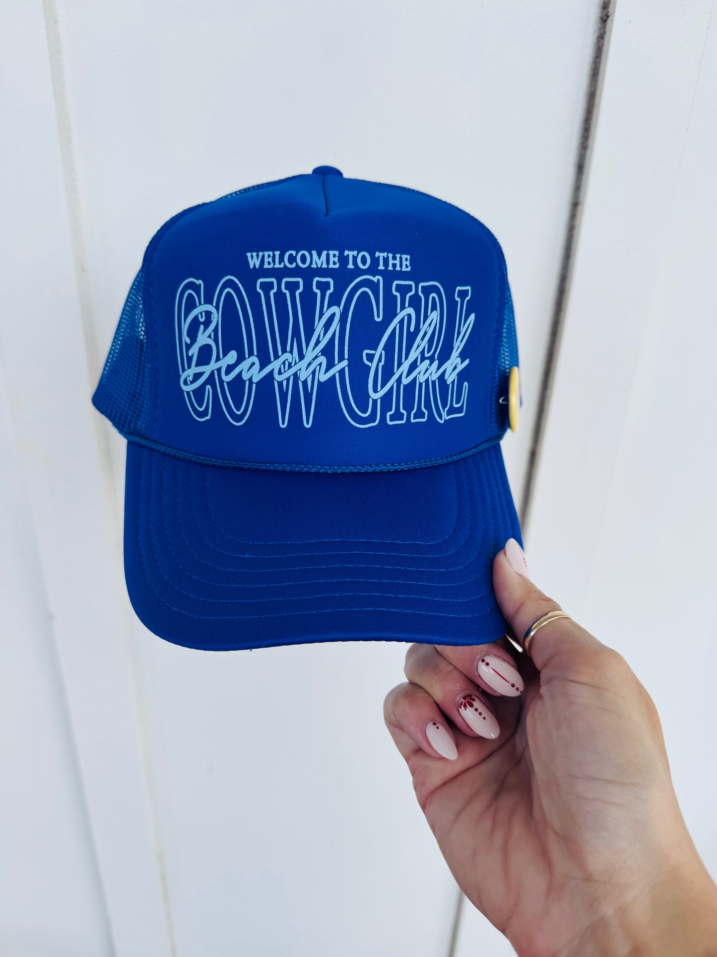 Cowgirl Beach Club Trucker Hat