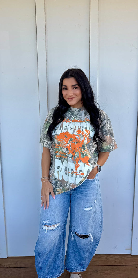 Oversized Camo Tee