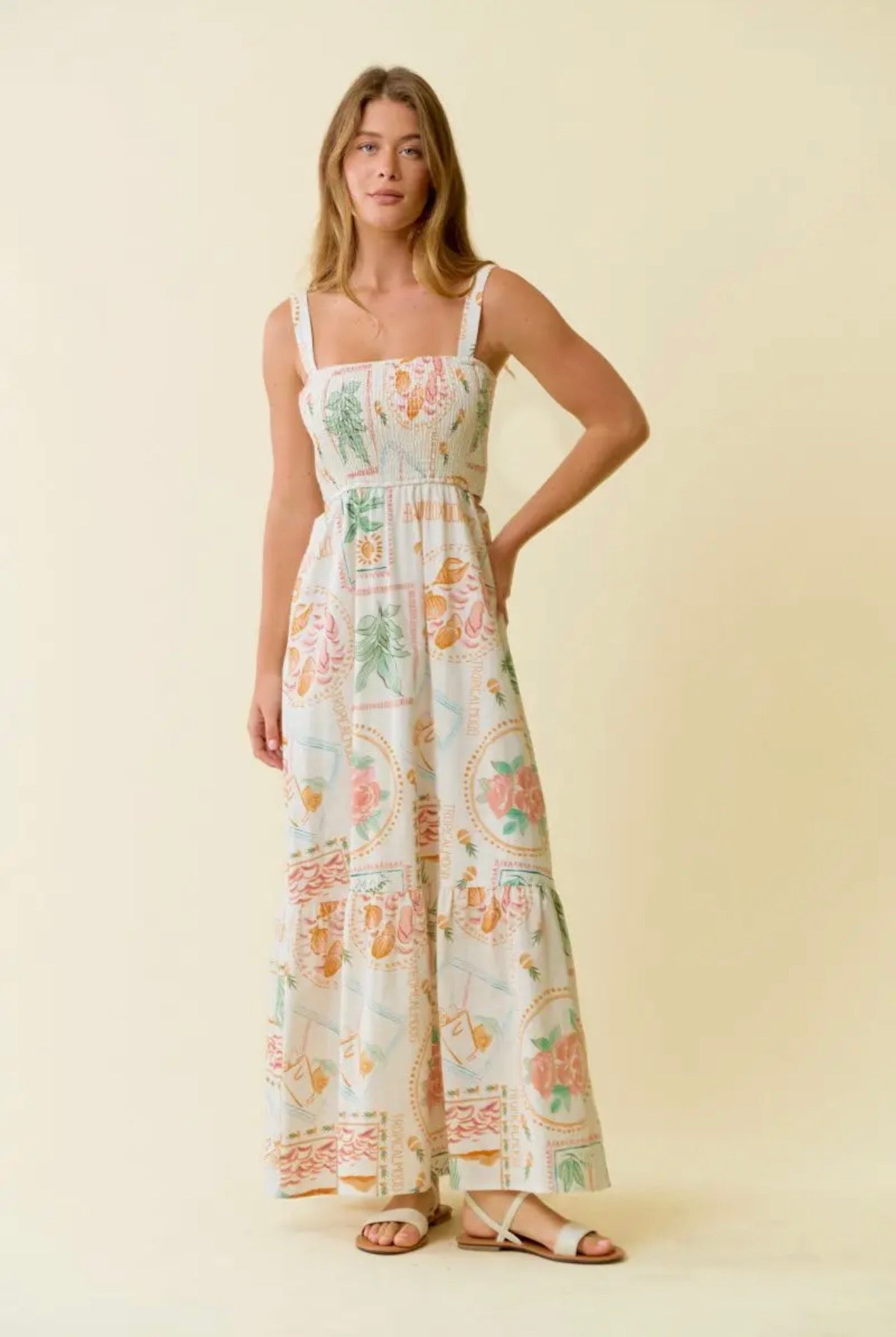 Tropical Maxi Dress