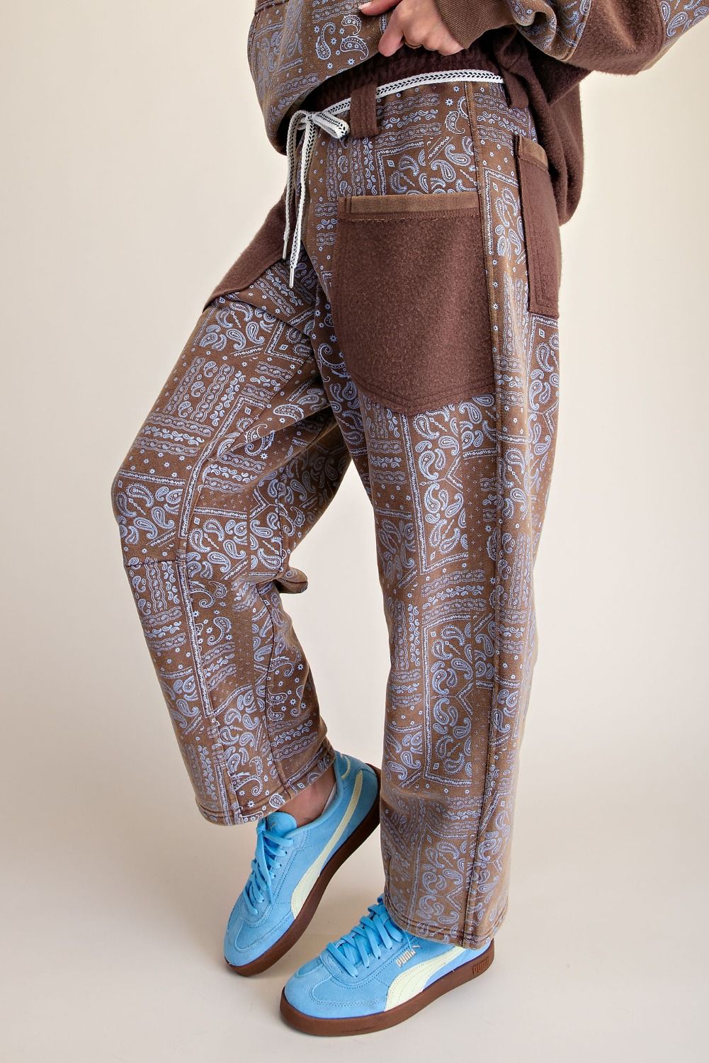 Mocha Bandana Pants