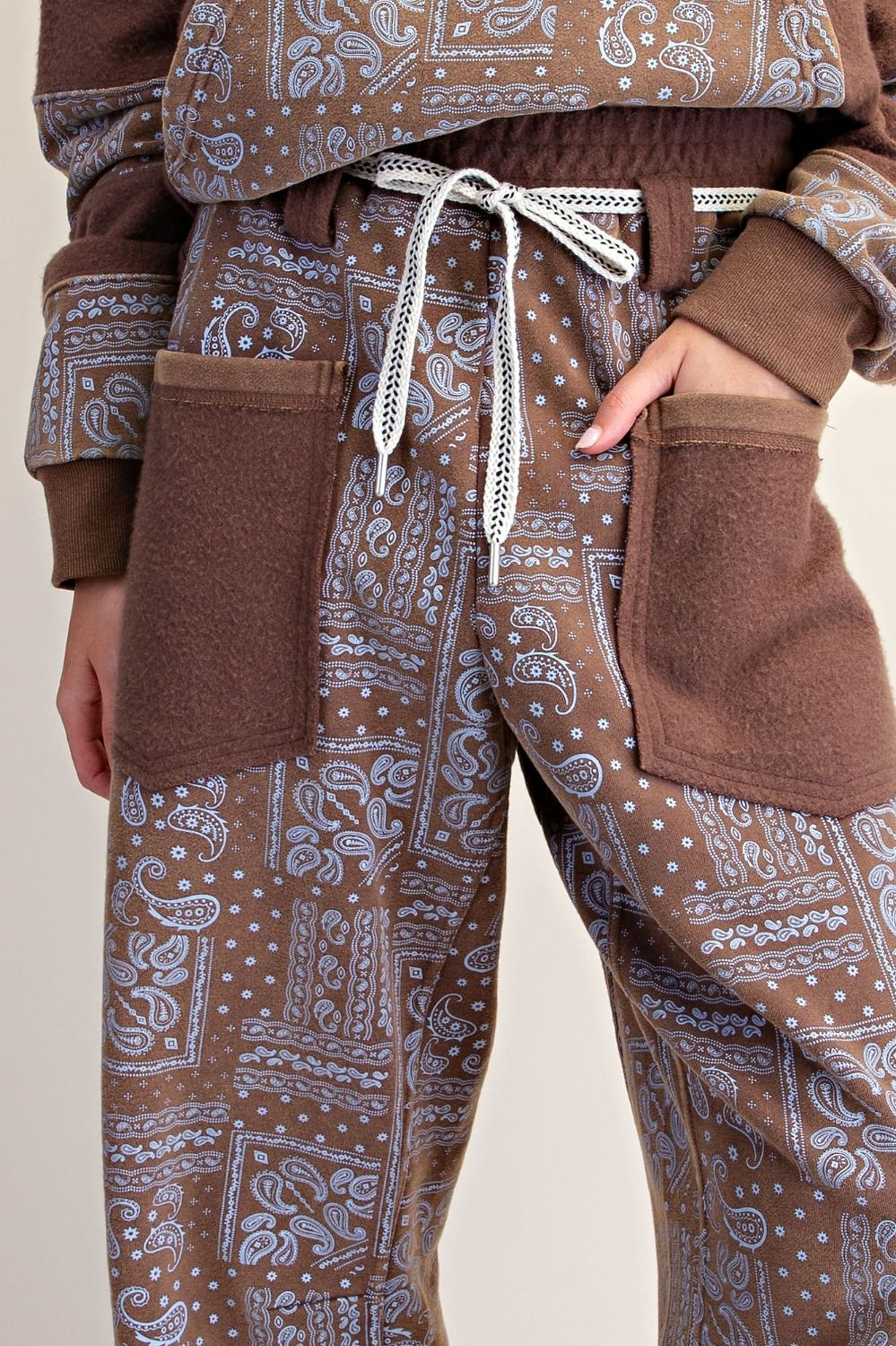 Mocha Bandana Pants