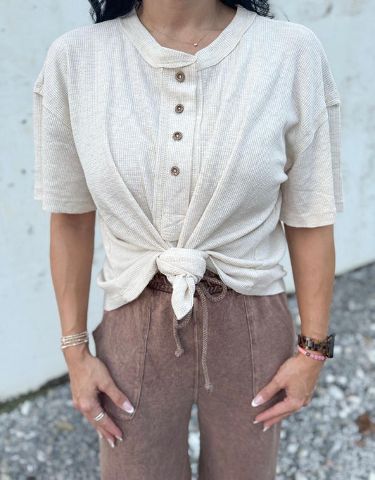 Josie Henley Top Oatmeal
